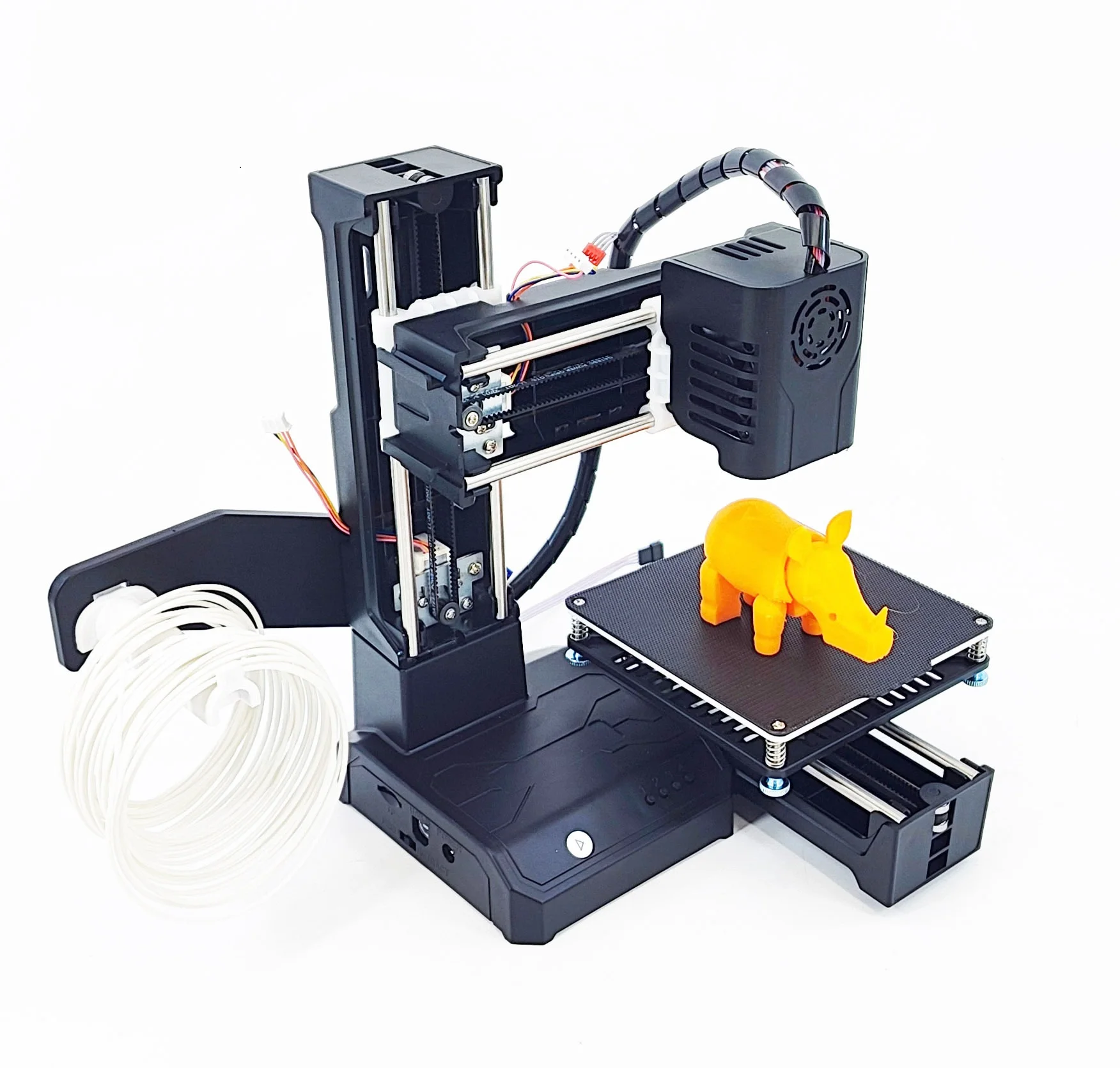 EasyThreed K9 Mini 3D Printer Machine One Key Printing Household chirdren Portable 3D Printer with TF Card  PLA 1.75mm Filament