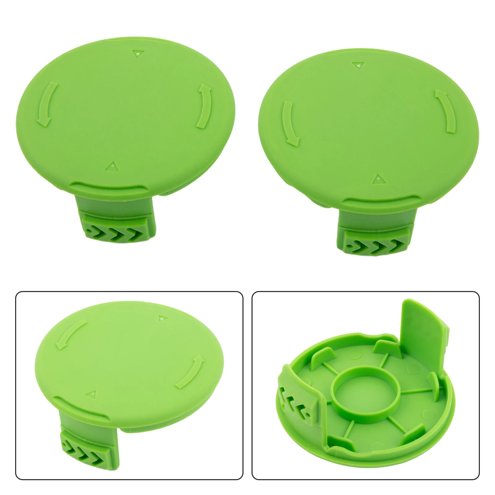 Trimmer Spool Cap Replacement 3411546A6 Compatible with Spool Model 29092 Design for Secure Line Hold on Lawn Mowers
