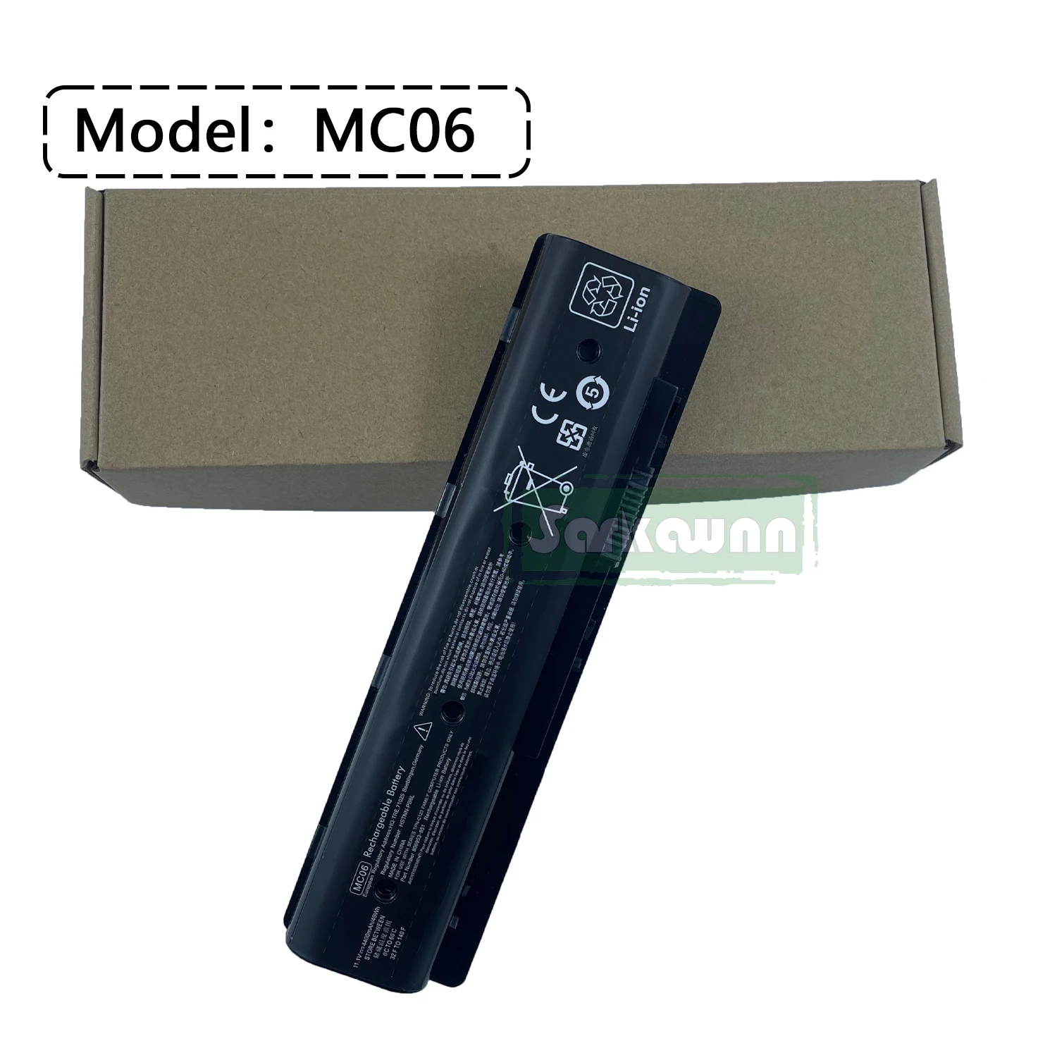 Imagem -06 - Sarkawnn-bateria do Portátil para hp Inveja 15-ae100 17-n000 17-n100ni P4g73ea M7-n014dx Células Mc06