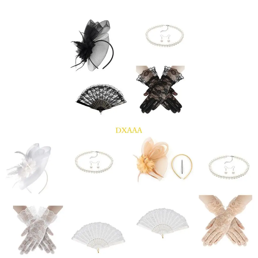 

DXAA Styles Bridal Headpiece Hat for Outdoor Weddings Photography and Stage Use