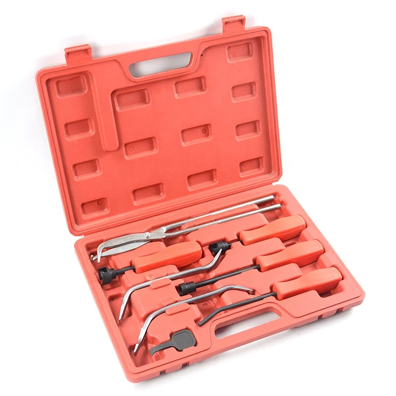YUNTU Auto Tools Kit for 8PCS Professional Drum Brakes Spring Service Puller Master Removal Repair Tool Set XC4019