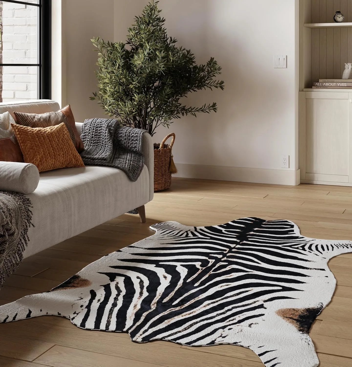 7mm long plush zebra stripe rug room decoration carpet American style Bedroom rug home carpets zebra floor rugs living room mats