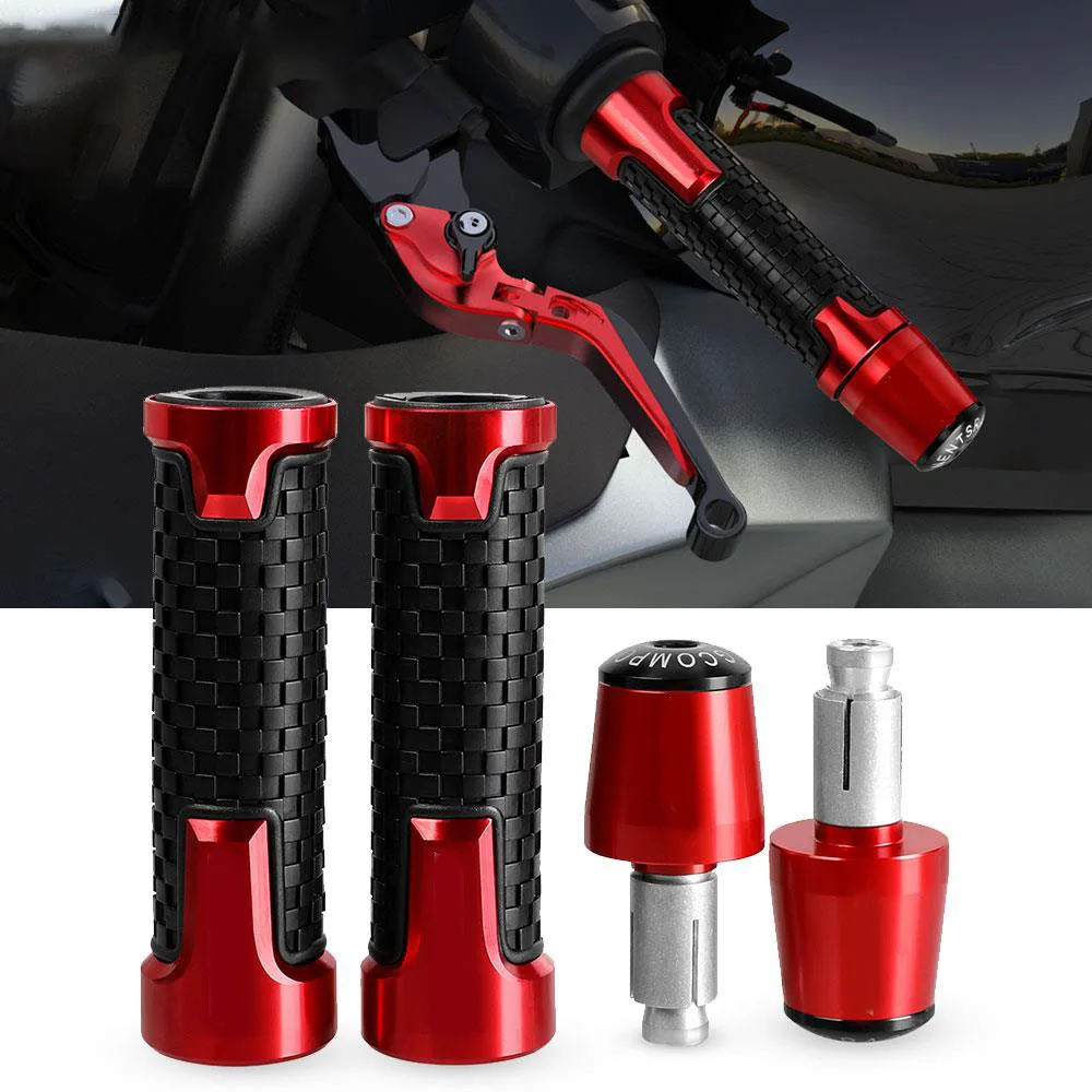 CNC Handlebar Rubber Gel Hand Grips Brake Hands FOR HONDA CBR600RR 2003 2004 2005 2006 2007 2008 2009 Handle bar Grip Ends