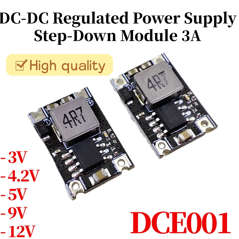 10/5/1PCS,DC-DC Buck Converter Step Power Supply Module 5V-30V To 3.3V 5V 9V 12V 3A Voltage Regulator For Car Motorcycle Battery