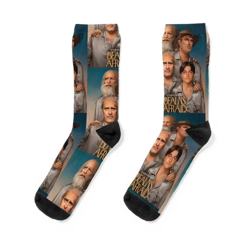 

Beau Is Afraid Socks cycling Running retro Christmas Mens Socks Women's