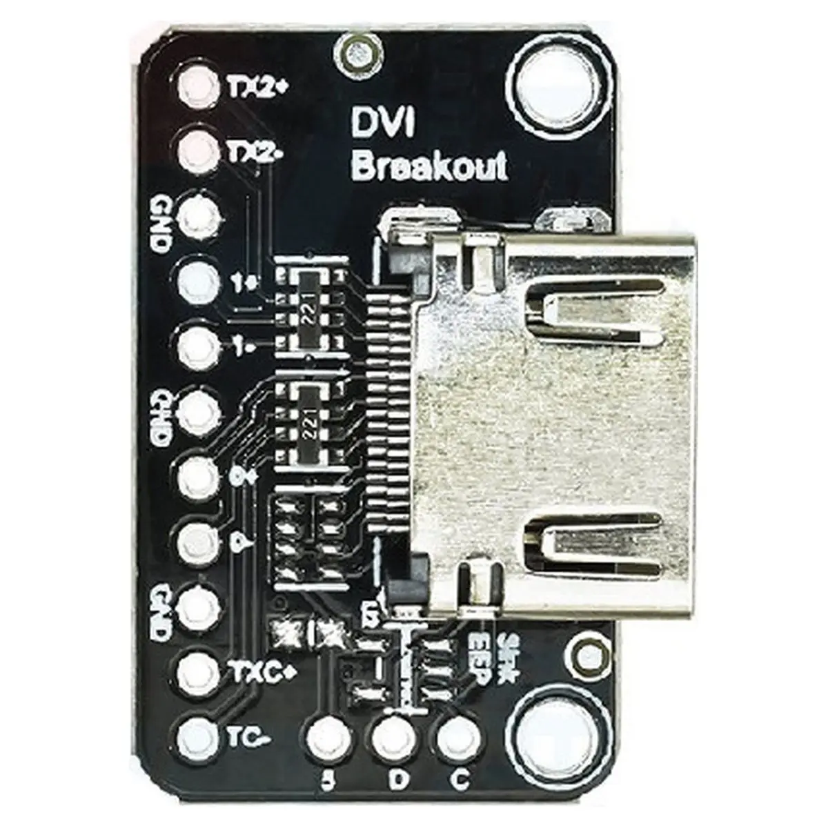 A99X For DVI Breakout Board for -Compatible Source Devices, High-Speed Digital Video Interface Adapter Module