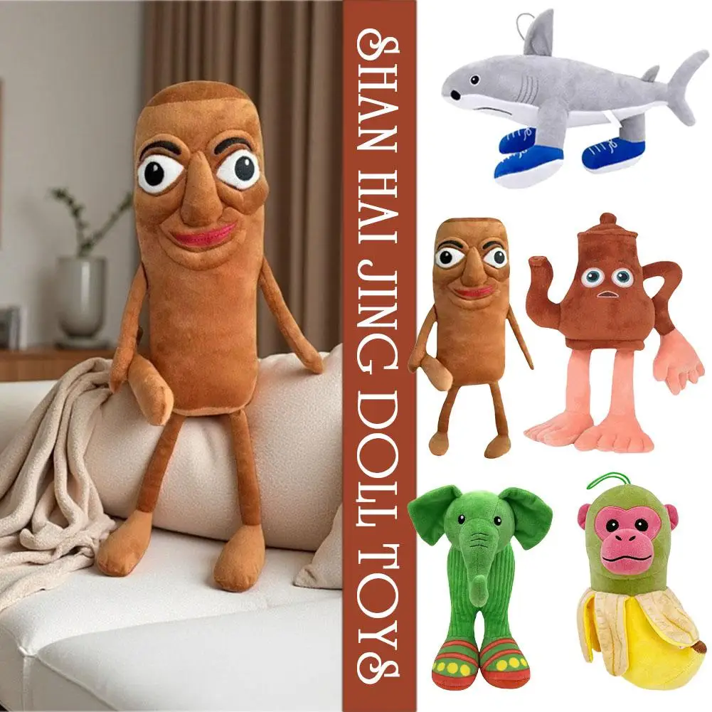 

Cute Tungtungtung Sahur Italian Brain Rot Animals Telalaero Telala SHARK Anime Plush Plushie Peluches Stuffed Dolls Toy Gift