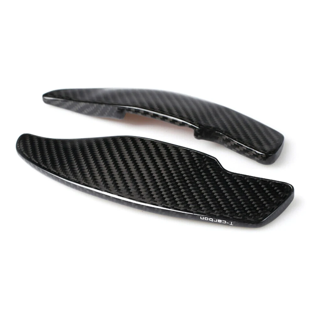 Carbon Fiber Car Steering Wheel Shift Paddle Extension Shiter Left & Right For BMW 5Series G30 G38 7 Series G10 G12