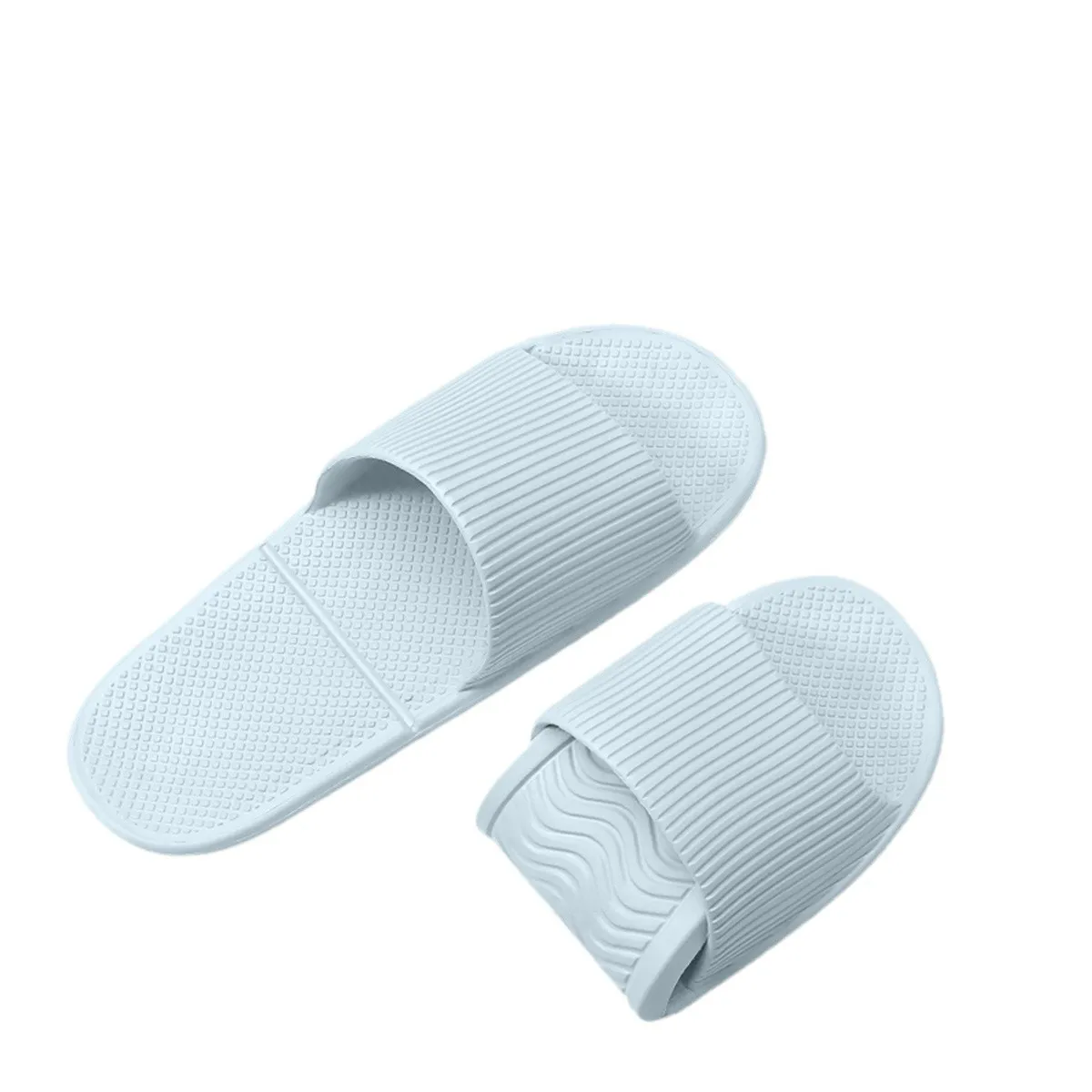 Lightweight Foldable EVA Disposable Slippers Silent Quick‑Dry Non‑Slip Bath Slippers 4‑Season for Vacation Hotel Travel Home Use image 6