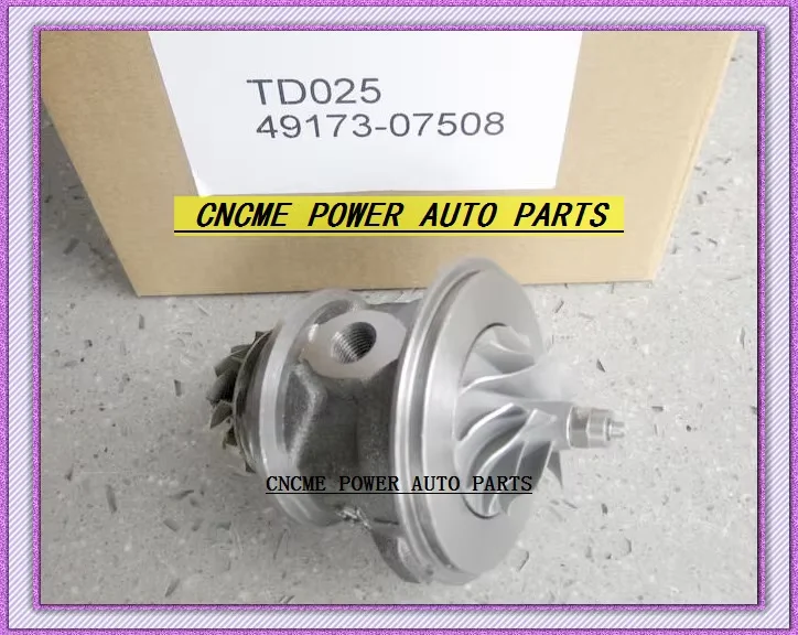 ww TURBO Cartridge CHRA TD02 49173-07508 For FORD Fiesta C-MAX For Citroen C3 C4 Fo Peugeot 307 DV6B DV6A DV6UTED4 49173-07507