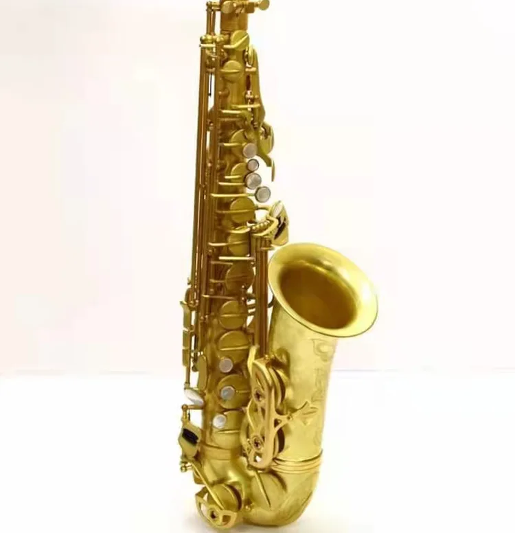 Alto E-flat bare copper saxophone EarlMann saxophone beginner examination performance universal sax