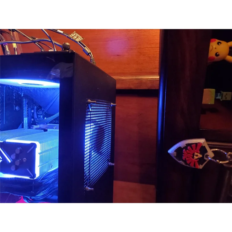 AEE7-50Pcs Computer Components PC Case Fan Mouting Pin Anti Noise Vibration Rubber Screws Anti-Vibration Shock Absorption