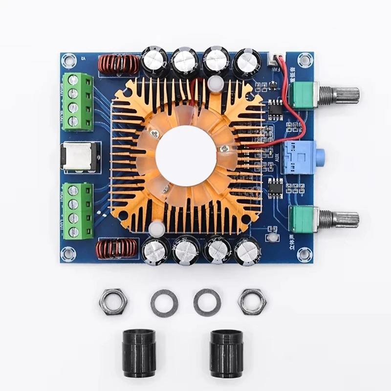 Best-XH-A372 Audio Amplifier Board TDA7850 Four Channel 50Wx4 HIFI Car Stereo Subwoofer Amplifier Bass AMP Home Theater