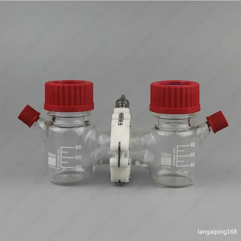 مفاعل MFC 100 مل، خلية التحليل الكهربائي الكيميائية، صندوق خلايا الوقود الحيوي، مفاعل مانع للتسرب #2