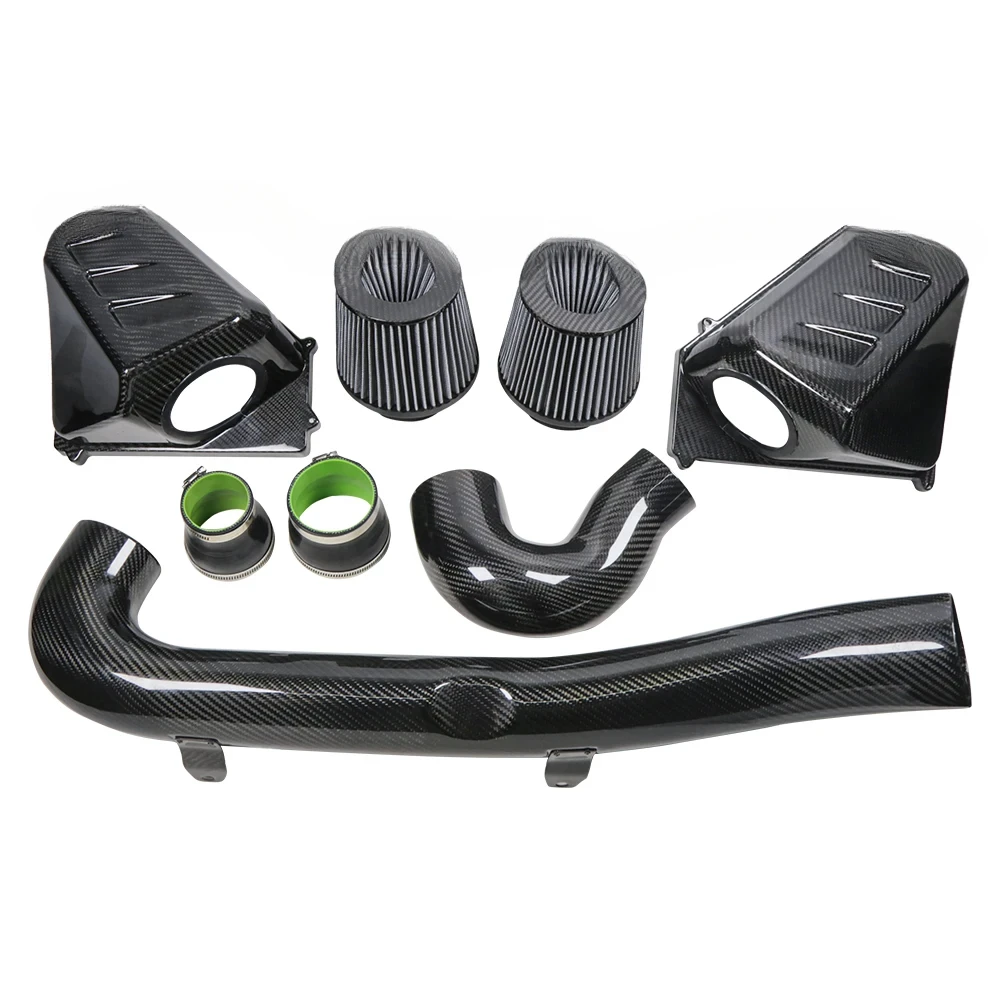 2021+ for BMW G80 G82 M3 M4 Competition S58 Dry Carbon Fiber Cold Air Intake System