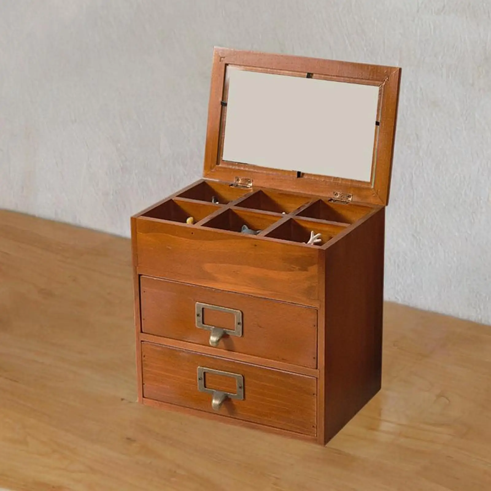 

Retro Style Jewelry Box Jewelry Holder for Small Items Dressing Table Office