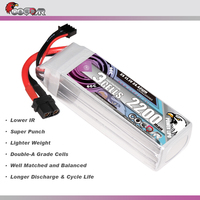 CODDAR 2200mAh 3S 60C 11.1V XT60 RC LiPo Battery 3D EPP Plane Glider Airplane HobbyZone Air Plane Aerial Photography Model Aero