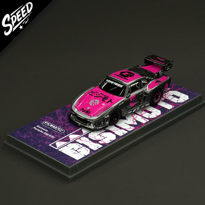 

TW 1:64 Bisimoto 935 K3V Diecast Car Model Collection Miniature Toy Tarmac Works