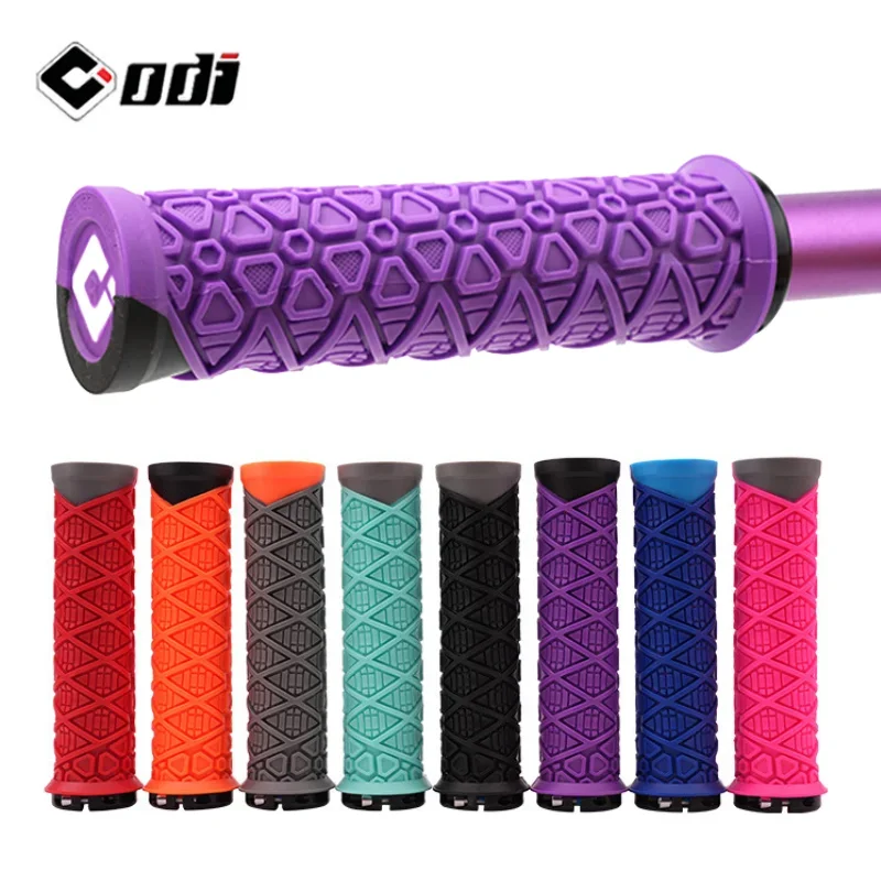 

Силиконовые ручки ODI Mtb, амортизирующие ручки для велосипедного руля, эргономичные ручки с замком для горного велосипеда, чехлы для велосипедных рулей