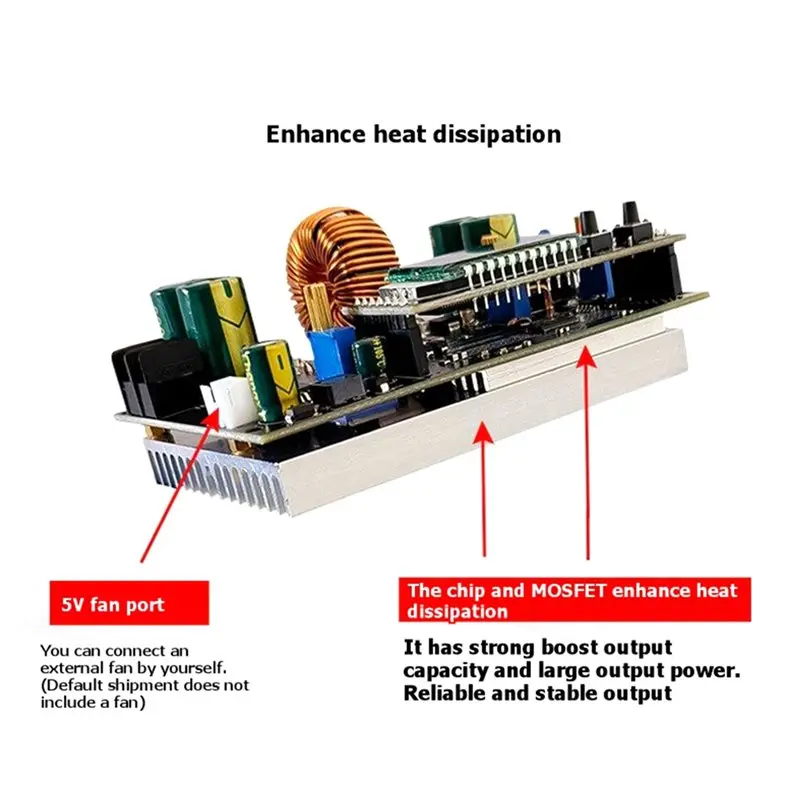 PORK-300W Buck Converter Module 20A MPPT Solar Charging