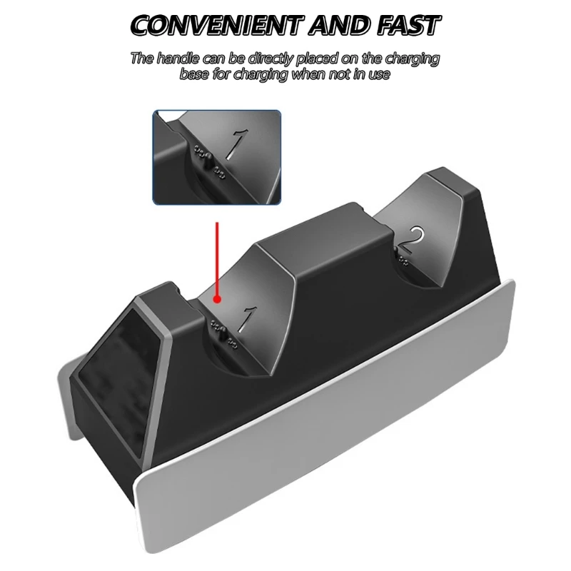 

Wireless Controller Charging Station, Two Dock USB Charging for Multiple Devices
