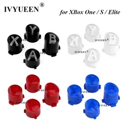 IVYUEEN Replacement Custom ABXY Action Buttons  for XBox One S / Elite Series 1 2 Controller Repair Classic Symbols ABXY Keys