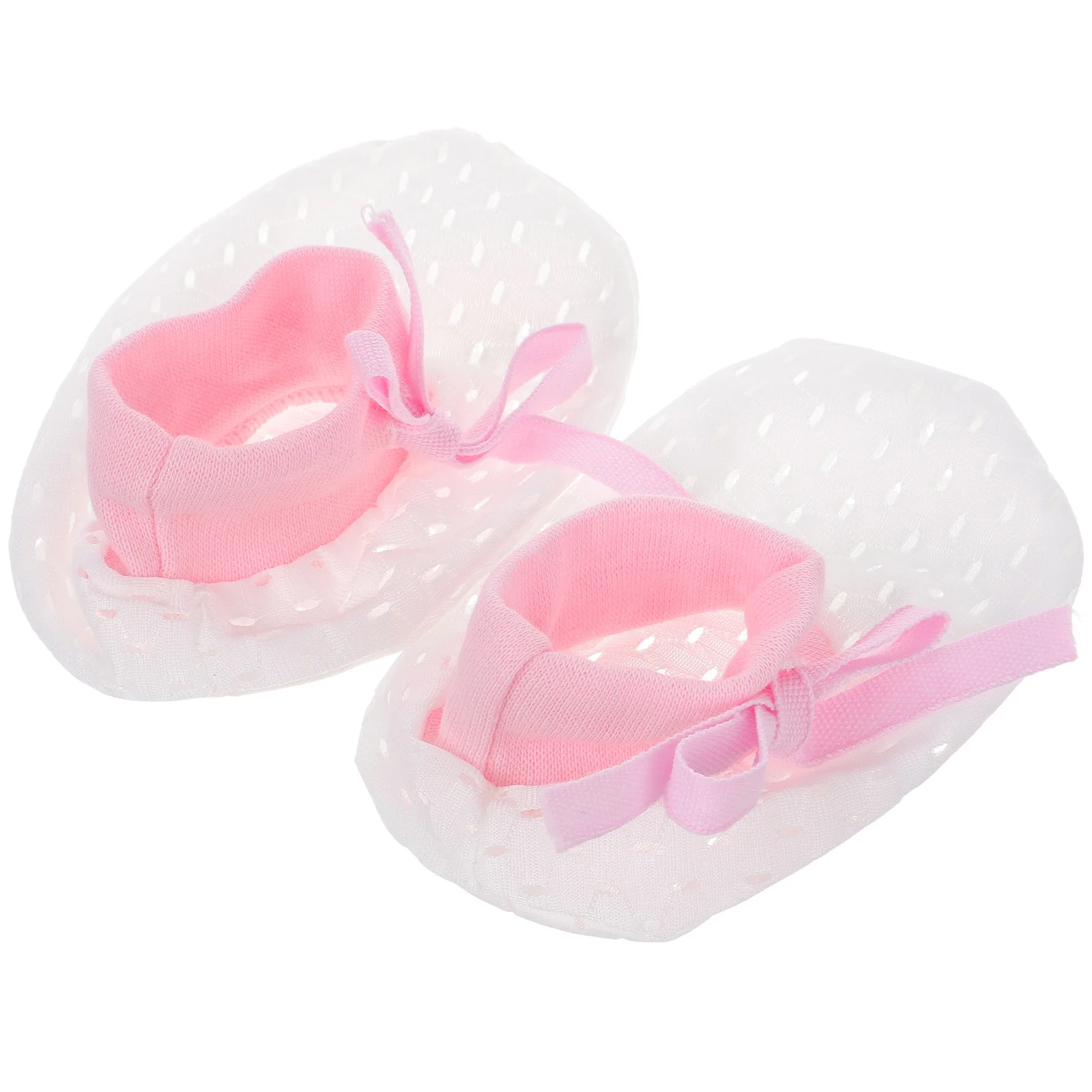 

Anti Newborn Mittens No Scratch Hand Mittens Newborn Boys Girls No Scratch Protect Soft Fabric Adjustable Design