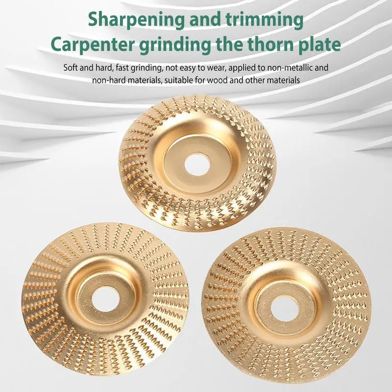 

Wood Carving Discs Angle Grinder Polishing Discs Angle Grinder Attachments Stump Grinder Perforations Wood Sanding Polish Wheels