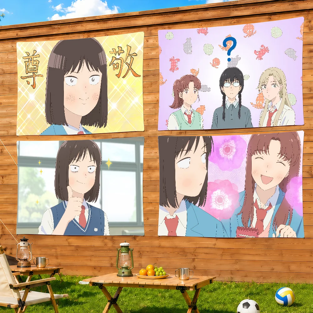 Anime S-Skip and Loafer flag Decorative Home Yard & Garden Decor Banner - Indoor Outdoor Wall Hanging Flag