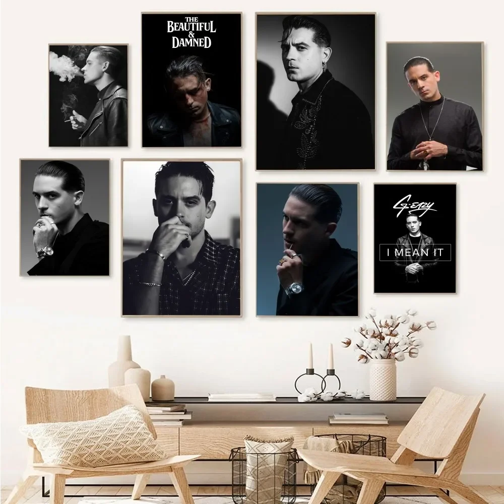 1PC Rapper G-Eazy Music Retro Print Poster Paper Waterproof 