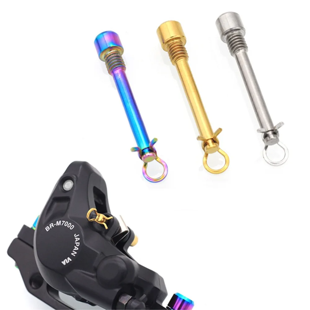 Clips Screw Hydraulic Disc Lining Pins Bicycle Hydraulic Disc Bolts Bike Circlip Screws Retainer Pin Disc Brake Pad Bolts