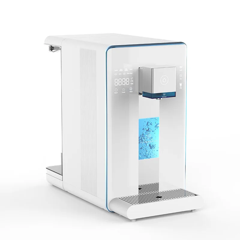 

Desktop water dispenser Hot and cold hydrogen water dispenser adopts instant heating technology, which is easy to use, practica