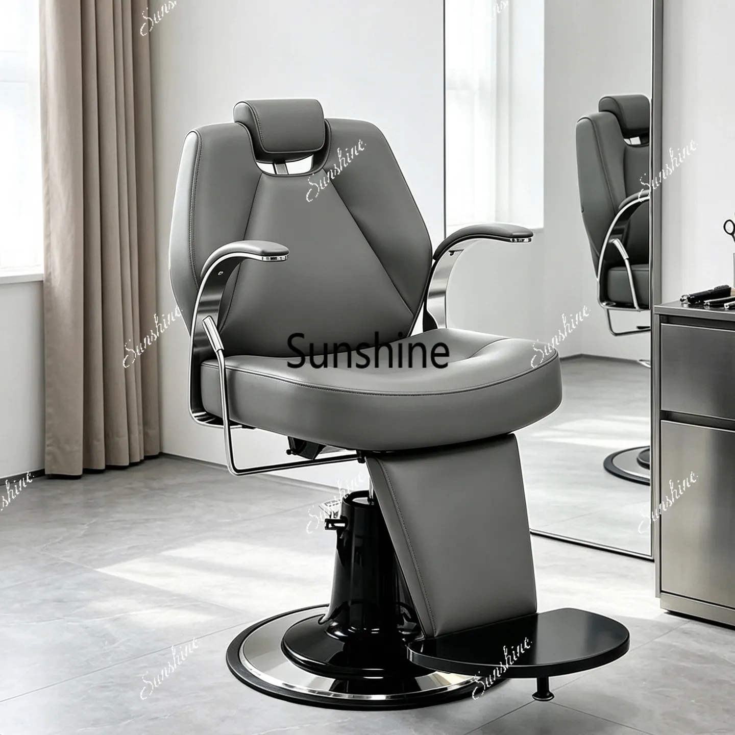 Salon barber shop hair cutting chair hair salon special can be put down