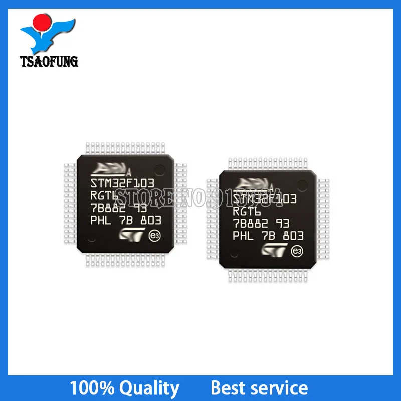 5 個 STM32F103RGT6TR STM32F103 QFP64 新オリジナル