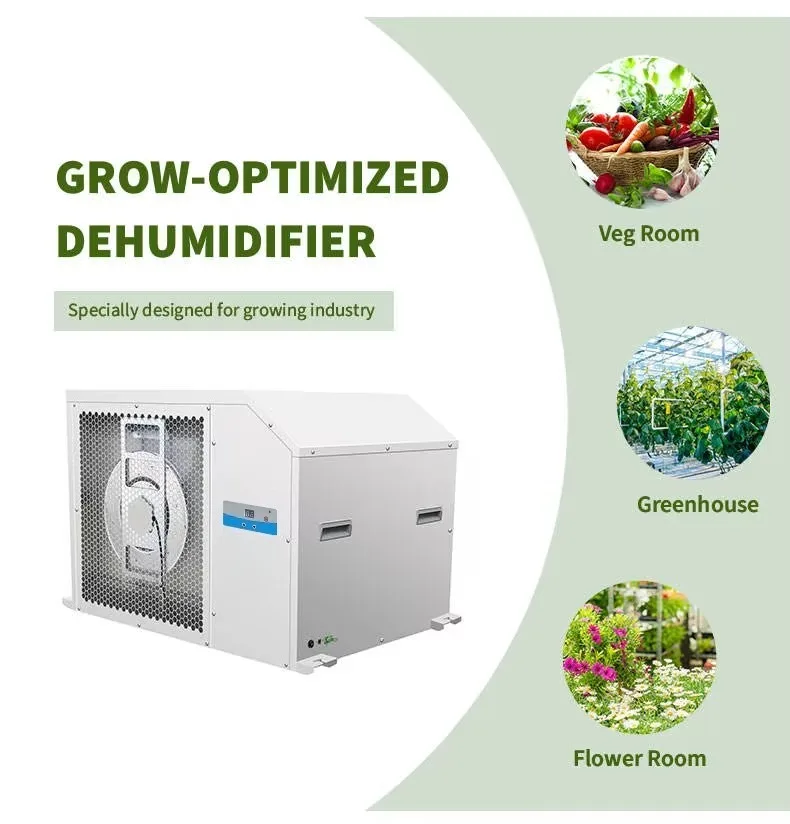225pints/106L Grow Room Dehumidifier Industrial Commercial  Greenhouse Dehumidifier Industrial Dehumidifier Machine