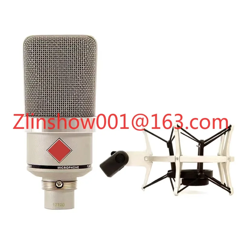 Professional Wired Metal Condenser Microphone XLR Noise-Cancelling Studio Recording Live Broadcast Podcast Mic TLM