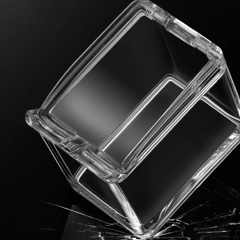 

1 Set Of Clear Acrylic Seasoning Box With Scoop Compact Spice Jar For Kitchen Dining Room Salt Pepper Storage Lovely Condiment
