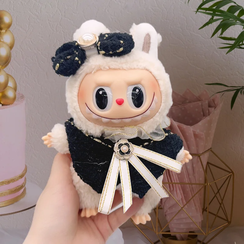 مجموعة ملابس دمى الرياح الحلوة الجديدة من Labubu مكونة من قطعتين