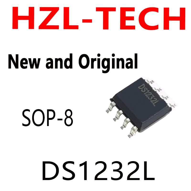 10PCS     DIP-8 DS1232 DIP DS1232LP DIP8 DS1232LPS SOP-8 SOP DS1232L