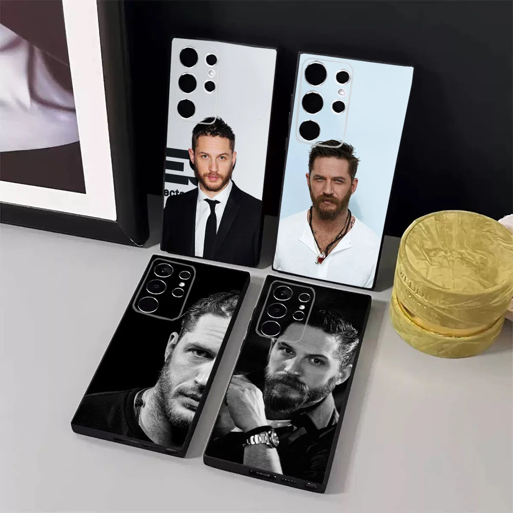 

Tom Hardy Britain Actor Phone Case For Samsung S24,23,22,30,21,10,9,Ultra,Plus,Lite,FE,5G Black Soft Case