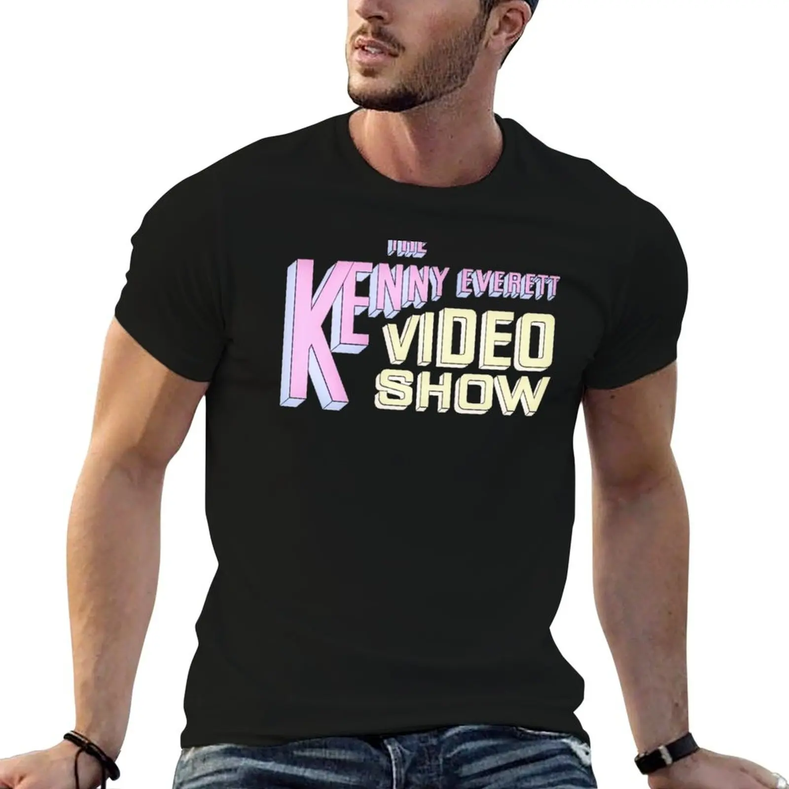 

The Kenny Everett Video Show (Transparent) T-Shirt t shirt man plain cotton t shirts man 100% funny t shirts cotton T-Shirt