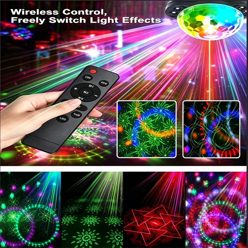 Disco Ball Party Light RGB Las - Lighting Effect Home Decor ulasan dan harga