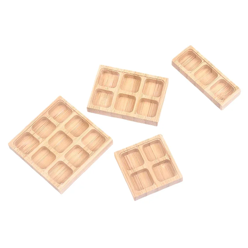 1:12 casa de bonecas em miniatura bandeja de sobremesa prato de bolo decoração de cozinha modelo playset acessórios