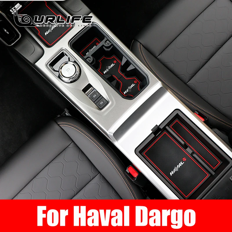 

Car Anti-Slip Door Slot Gasket For Haval Dargo 2021 2022 2023 2024 Waterproof Non-slip Mat Coaster Interior Accessories