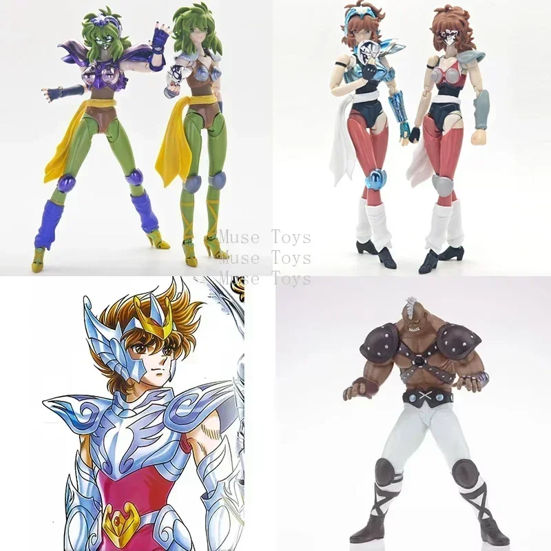 

JM.MST Model Saint Seiya Myth Cloth EX Ophiuchus Shaina Eagle Marin Cassios Silver Zodiac Knight Toy Action Figure In Stock