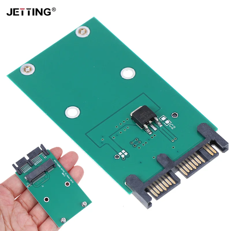 1Pcs Mini PCIe PCI-e MSATA 3x5cm SSD To 1.8