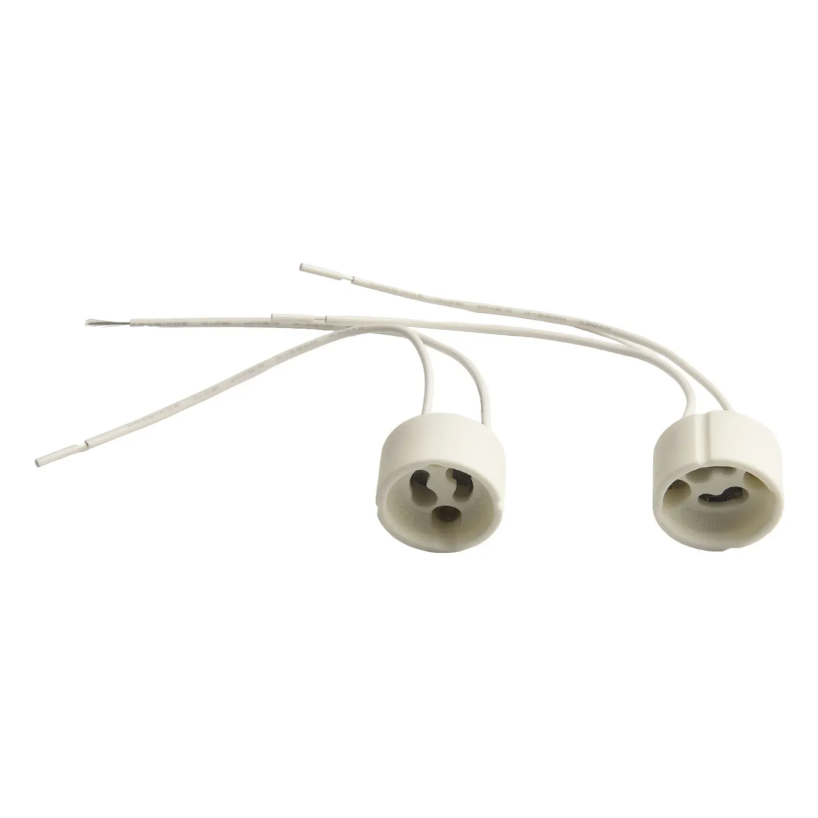 Lamp Holder GU10 Socket 10/15pcs Fitting Wire For Connecting 150mm Wire Adapter Light Accessory Recessed Spotlights