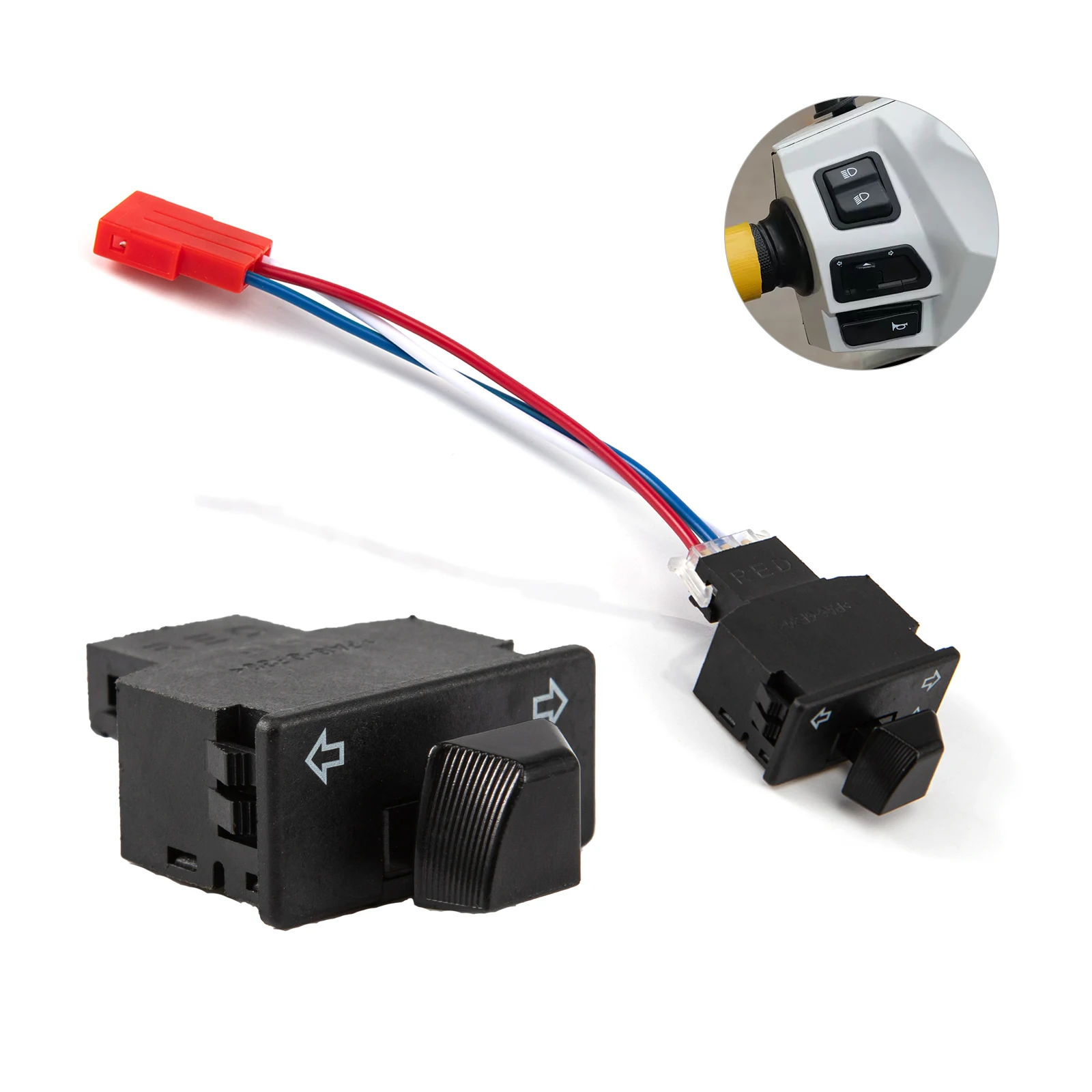 

Motorcycle Turn Light Signal Motorcycle Start Switches Motorcycle Acessories Light Switch For Honda SH 125 350 from 2021 to 2025