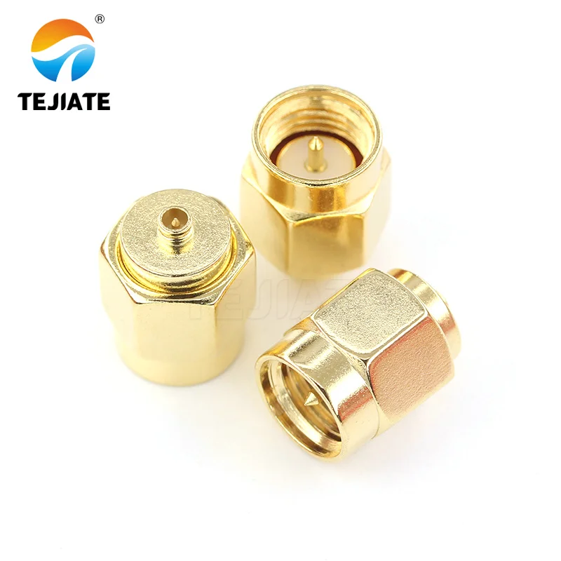 1PCS SMA to IPEX adapter test IPX, a third or fourth generation copper stainless steel JK male and female RF coaxial connector