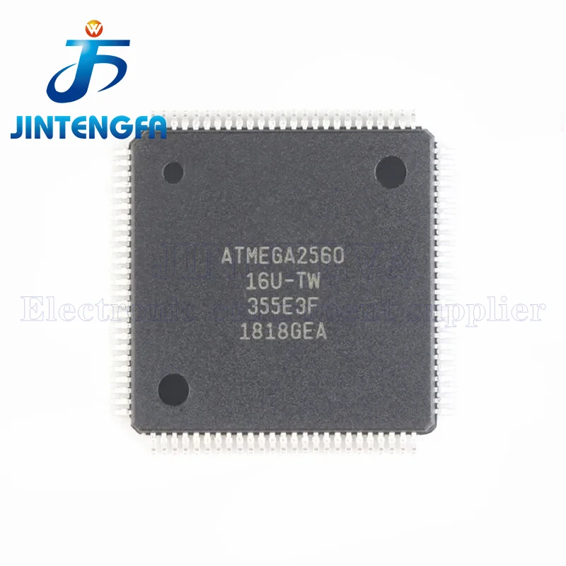 ATMEGA2560-16AU ATMEGA2560 TQFP100 8-bit Microcontrollers - MCU 256kB Flash 4kB EEPROM SMD IC